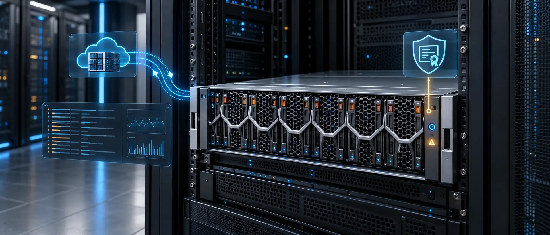 تصویر مفهومی مدیریت Remote Support و Remote Syslog در استوریج Dell PowerStore با استفاده از Service Scripts و ارتباط امن SupportAssist